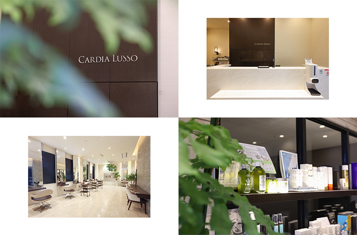 Cardia Lusso カルディア ルッソ 店舗案内 美容室 美容院 ヘアケア ヘアサロン 浜松市中区尾張町